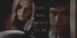 Подпись: «This was meant to be»